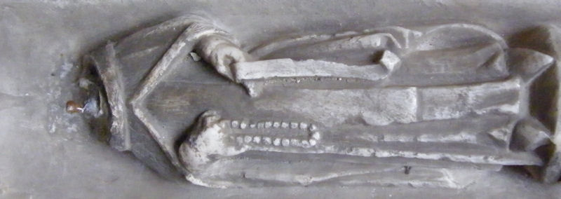 Spilsby - St James John Willoughby 3rd Baron 1372 weeper